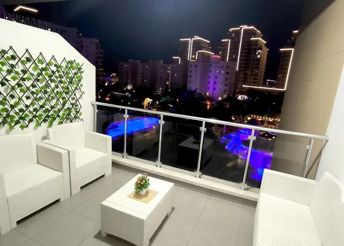 公寓 Caesar & Spa-studio With Balcony & Pool View Agios Georgios (Famagusta)